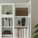 IKEA BILLY БИЛЛИ, стеллаж с верхними полками / дверьми, белый, 80x30x237 см 292.873.46 фото thumb №5