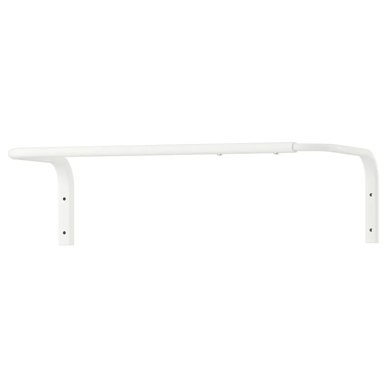 IKEA MULIG МУЛІГ, штанга для одягу, білий, 60-90 см 301.794.35 фото №1