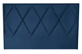 Узголів'я ліжка HALMAR MODULO W4 160 см темно-синього кольору. Моноліт 77 фото