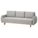 IKEA GRUNNARP ГРУННАРП, 3-местный диван-кровать, светло-серый 804.856.30 фото thumb №1