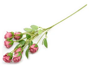 BRW штучна гілка троянди 082237 фото