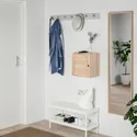 IKEA VÄLJARE ВЭЛЬЯРЕ, шкаф с дверью, сосна / тополь, 35x25x35 см 905.367.09 фото thumb №3