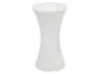 BRW ваза з пісочним годинником керамічна біла 091708 фото