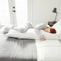 IKEA NONNEA НОННЕА, чехол для подушки, белый, 40x140 см 405.396.30 фото thumb №3