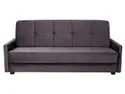 BRW Тримісний диван Maro розкладний з ящиком для зберігання велюровий сірий, Трійця 34 Сірий WE-MARO-3K-GR2_B852B2 фото thumb №1