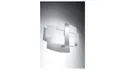 BRW Настенный светильник Celia сталь-стекло белый 084602 фото thumb №2