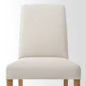 IKEA BERGMUND БЕРГМУНД, стілець, імітація. дуб / Халлар бежевий 393.880.81 фото thumb №4