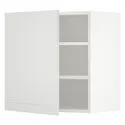 IKEA METOD МЕТОД, навесной шкаф с полками, белый / Стенсунд белый, 60x60 см 394.587.95 фото thumb №1