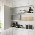 IKEA ENHET ЕНХЕТ, настінна шафа з 2 полицями/дверцят, білий, 80x17x75 см 993.236.85 фото thumb №3