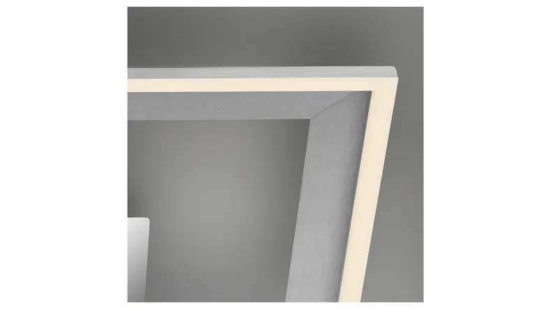 BRW Frame Led 2-позиционный металлический потолочный светильник серебристый 085517 фото №2