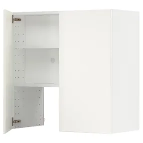 IKEA METOD МЕТОД, навесной шкаф д / вытяжки / полка / дверь, белый / белый, 80x80 см 295.043.59 фото
