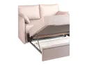 BRW Двухместный диван-кровать Sevo с ящиком для хранения велюровый бежевый SO2-SEVO-2FBK-G1_BD60D8 фото thumb №6