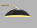 BRW Настільна світлодіодна лампа 10.5W/1100LM/3000K чорна/золото Rosskoff 091077 фото thumb №3