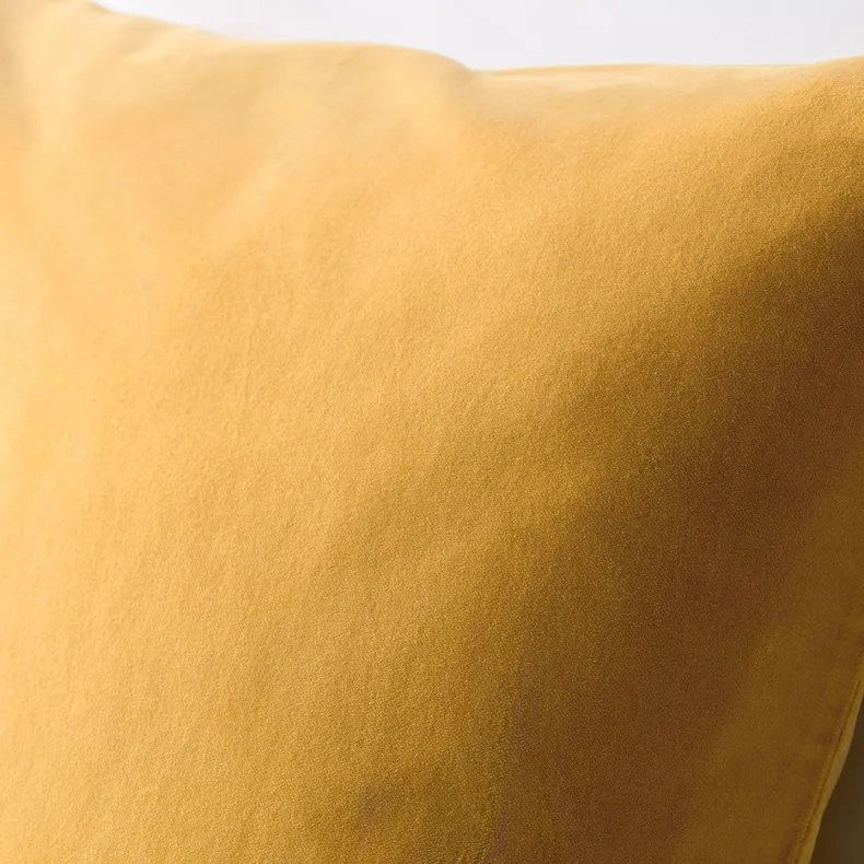 IKEA SANELA САНЕЛА, чехол на подушку, золотисто-коричневый, 50x50 см 803.701.63 фото №2