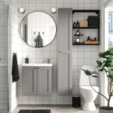 IKEA ENHET ЕНХЕТ, ванна, антрацитовий / сірий каркас, 64x33x65 см 095.477.55 фото thumb №2