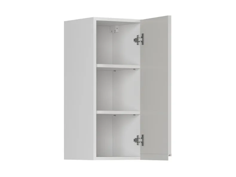 BRW Верхний кухонный шкаф 30 см правый светло-серый глянец, альпийский белый/светло-серый глянец FH_G_30/72_P-BAL/XRAL7047 фото №3