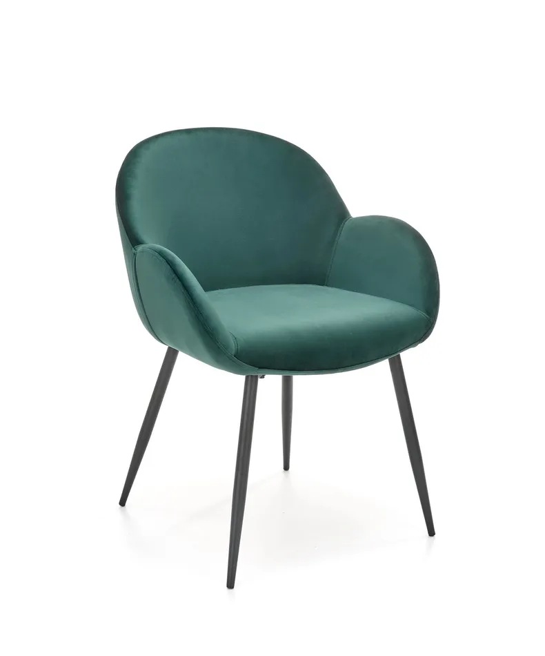 Кухонний стілець HALMAR K480 темно-зелений фото №9