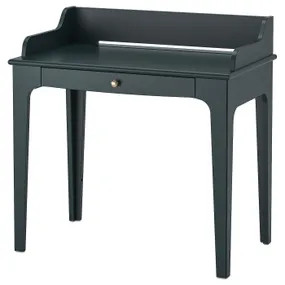 IKEA LOMMARP ЛОММАРП, письменный стол, тёмный сине-зелёный, 90x54 см 204.428.27 фото