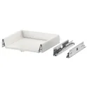 IKEA EXCEPTIONELL ЕКСЕПШІОНЕЛЬ, шухляда низька з натисн-відкр, білий, 40x37 см 904.478.12 фото thumb №1