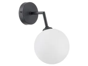 BRW Металлический настенный светильник Dorado белого и черного цвета 082406 фото
