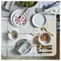 IKEA FRÖJDEFULL ФЬЁДЕФУЛЛ, тарелка, белый, 25 см 005.197.28 фото thumb №8