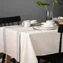 IKEA SILVERARV СИЛВЕРАРВ, дорожка настольная, синий / бежевый, 45x150 см 505.400.39 фото thumb №4