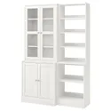 IKEA HAVSTA ХАВСТА, комбинация д / хранения+стекл дверц, белый, 203x47x212 см 792.659.26 фото thumb №8