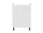 BRW Кухонный шкаф Sole под мойку 60 см левый белый глянец, альпийский белый/глянцевый белый FH_DK_60/82_L-BAL/BIP фото