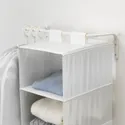 IKEA MULIG МУЛІГ, штанга для одягу, білий, 60-90 см 301.794.35 фото thumb №5