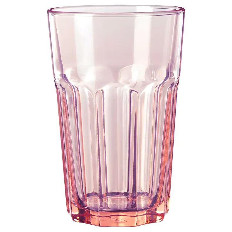 IKEA POKAL ПОКАЛЬ, склянка, рожевий, 35 кл 104.177.10 фото №1