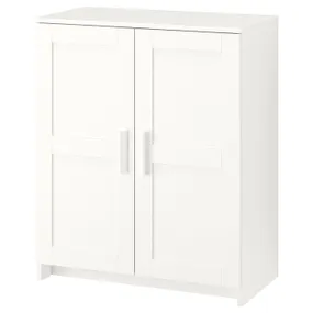 IKEA BRIMNES БРІМНЕС, шафа з дверцятами, білий, 78x95 см 403.006.62 фото