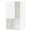 IKEA METOD МЕТОД, навесной шкаф для СВЧ-печи, белый / белый, 60x100 см 694.566.67 фото thumb №1