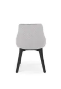 Кухонний стілець HALMAR TOLEDO 3 чорний /світло-сірий фото thumb №2