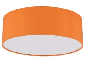 BRW Nicola 4-точечный тканевый потолочный светильник оранжевого цвета 094961 фото