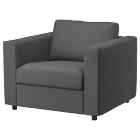 IKEA VIMLE ВИМЛЕ, кресло, Халларп серый 994.771.59 фото
