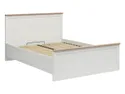 BRW Ліжко двоспальне з підйомним механізмом та ламелями BRW LOKSA B, 160x200 см, сосна андерсен біла/дуб грендсон LOZ/160/B-APW фото thumb №1