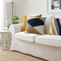 IKEA BANTÖREL БАНТЕРЕЛ, чохол на подушку, різнокольоровий, 50x50 см 305.654.41 фото thumb №3