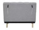 Кресло мягкое раскладное SIGNAL BILLY, ткань: серый/бук фото thumb №5