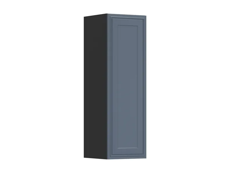 BRW Верхний кухонный шкаф Верди 30 см левый мистик матовый, черный/матовый FL_G_30/95_L-CA/MIM фото №2