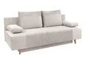 BRW Трехместный диван Leon с велюровым коробом бежевого цвета, Poso 100 Ecru/Paros 1 Beige SO3-LEON-LX_3DL-G2_BACF62 фото thumb №2
