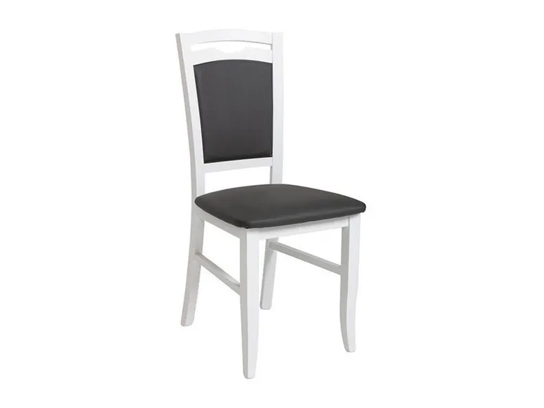 BRW М'яке крісло Liza екошкіра сірий, Сірий/білий TXK_LIZA-TX098-1-TK_MADRYT_995_GREY фото №1