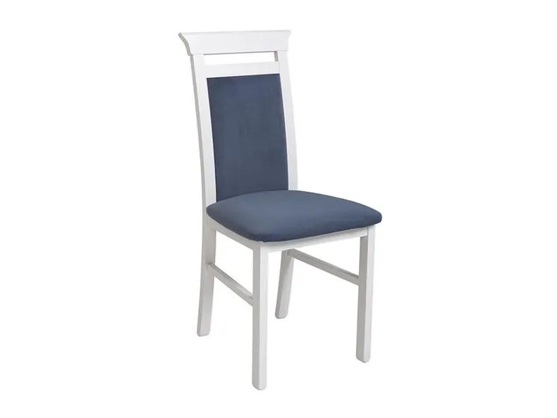 BRW М'яке крісло Idento з темно-синього велюру, Modone 9707 Синій/білий TXK_IDENTO-TX098-1-MODONE_9707_BLUE фото №1