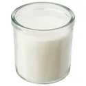 IKEA ADLAD АДЛАД, ароматизована свічка у склянці, скандинавський ліс / білий, 40 Години 005.021.86 фото thumb №1