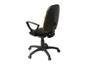 Поворотный стул с надписью BRW Antara, черный NSTYL/FOT-OBR-ANTARA_GTP-EAT_SLEEP_GAME_REPEAT фото thumb №2