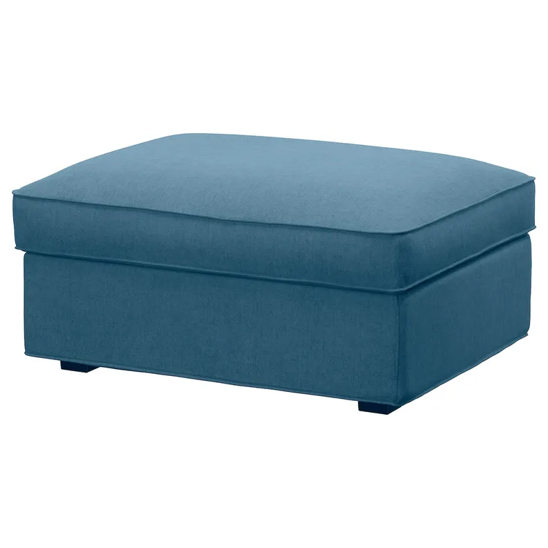 IKEA KIVIK КИВИК, чхл на тбрт д ног с ящ для хрн, Талмира голубая 405.171.38 фото №1