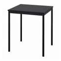 IKEA SANDSBERG САНДСБЕРГ, стол, черный, 67x67 см 594.204.00 фото thumb №1