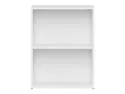 BRW Книжный шкаф Jack 60 см с полкой белый, белый REG-BI фото thumb №2