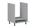BRW Кухонный шкаф для встроенного духового шкафа Verdi 60 см светло-серый матовый, греноловый серый/светло-серый матовый FL_DP_60/82_K-SZG/JSZM фото thumb №3