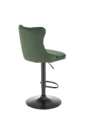 Барний стілець HALMAR H117 темно-зелений фото thumb №4
