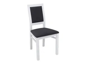 BRW Мягкое кресло Porto черного цвета, Milano 9303 Черный/белый TXK_PORTO-TX057-1-MILANO_9303_BLACK фото